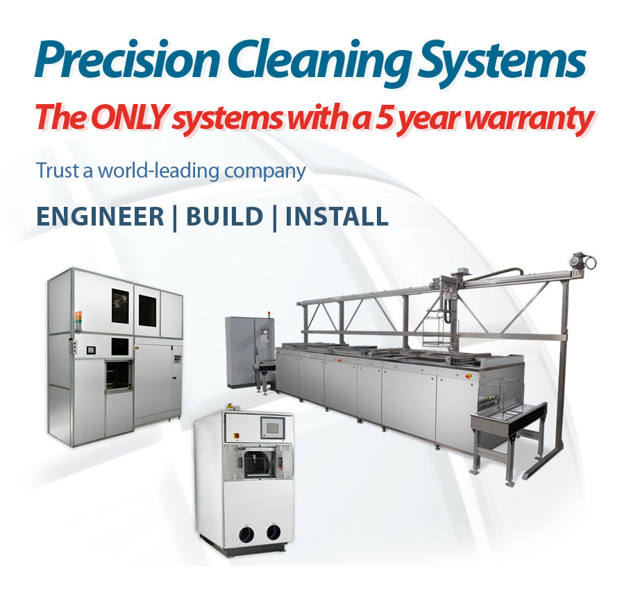 The only precision cleaning systems with a 5 year warranty - Trust a world leading company of ultrasonic cleaning equipment - Layton Technologies, Design Build Install